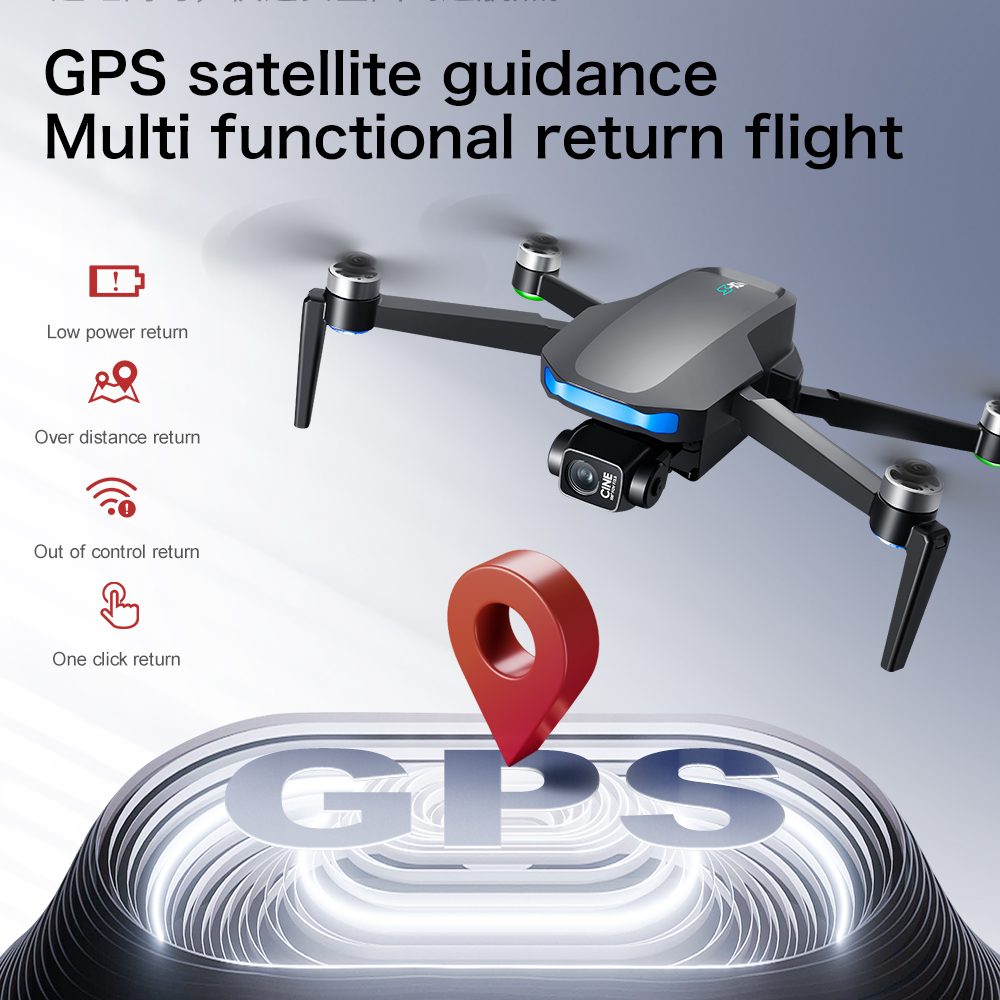 Dron S-X1 MAX z GPS, wyposażon – Drone Gimbal recenzja i cena