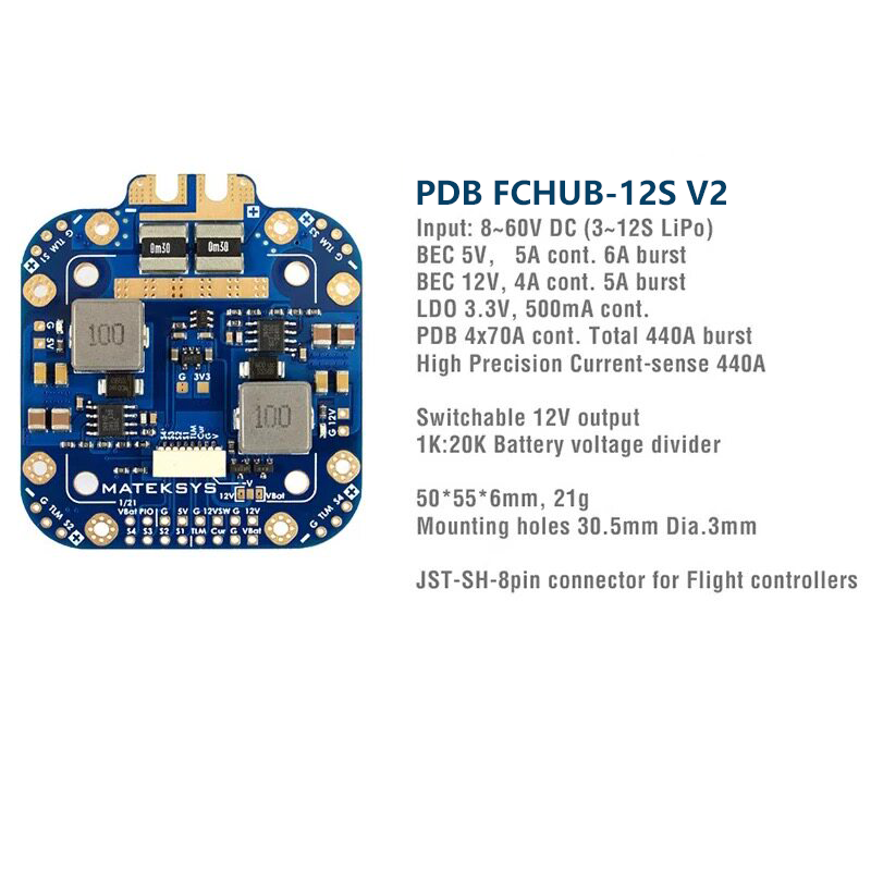 Płytka Matek System XCLASS PDB – Drone Power Distribution Board recenzja i cena
