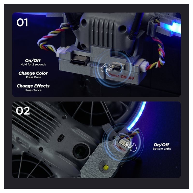 [NOWOŚĆ!A25P】 Taśma LED do dro – Drone Led Light recenzja i cena